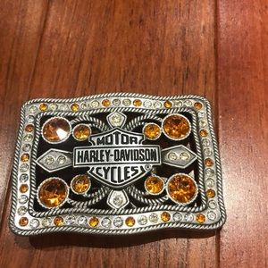 Ladies Harley-Davidson belt buckle